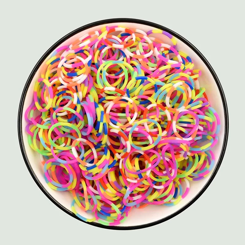 Refill Packing ! Pearl-colored Metallic Rubber Band Loom Bands Weave Bracelet DIY Arts & Crafts, Toys Accessories