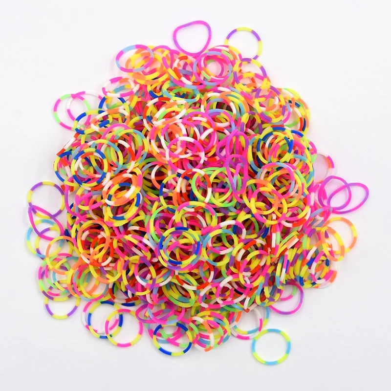 Refill Packing ! Pearl-colored Metallic Rubber Band Loom Bands Weave Bracelet DIY Arts & Crafts, Toys Accessories
