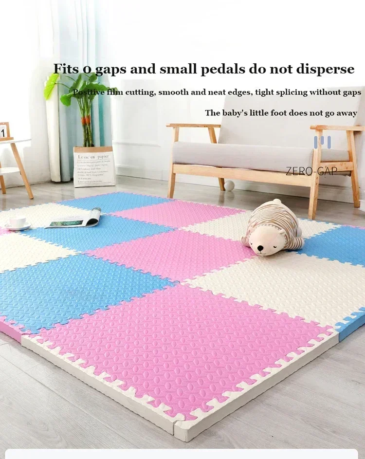 8-16pcs Foam Baby Play Mat Puzzle Mat Kids Carpet Bebe Mattress EVA Foam Baby Blanket Educational Toys Play Mat
