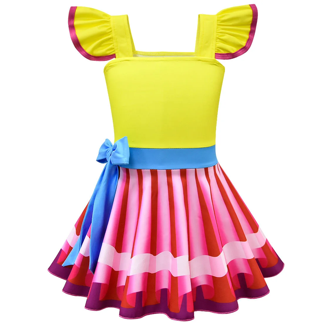 Fancy N-nancy Dresses Pants Sets Children Spring Girls Fancy N-nancy Carnival Cosplay Costume Mask Birthday Party Clothing