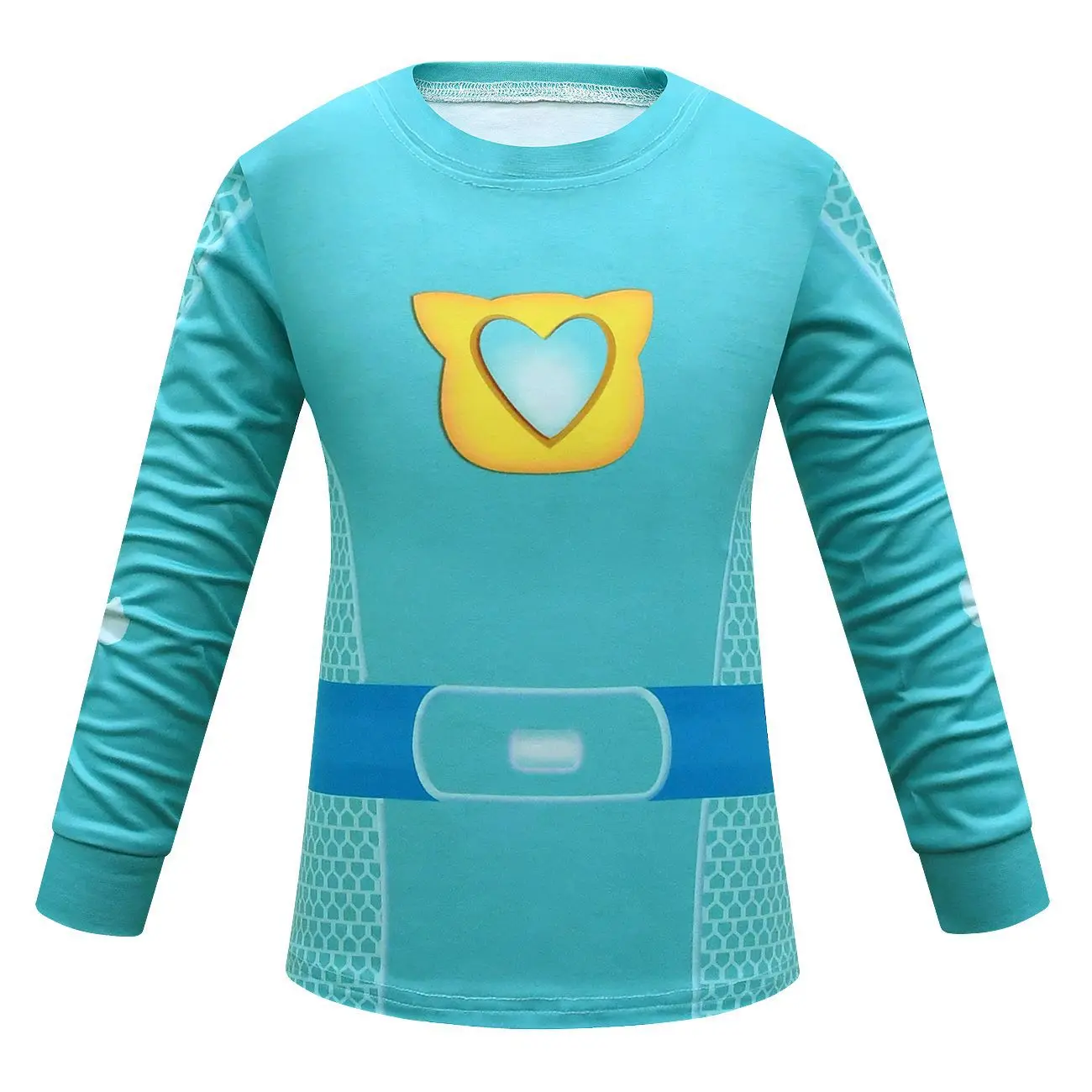 Halloween SuperKitties Game Cosplay Costume Super Kitties Anime Model Cos Clothes Sweatshirt Mask Kids Carnival Birthday Gift