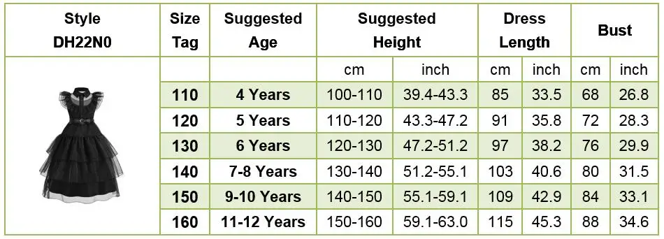 Girl Costume Kids Cosplay Black Witch Princess Dress Children Pageant Dinner Dress Girl Halloween Party Dancing Clothing