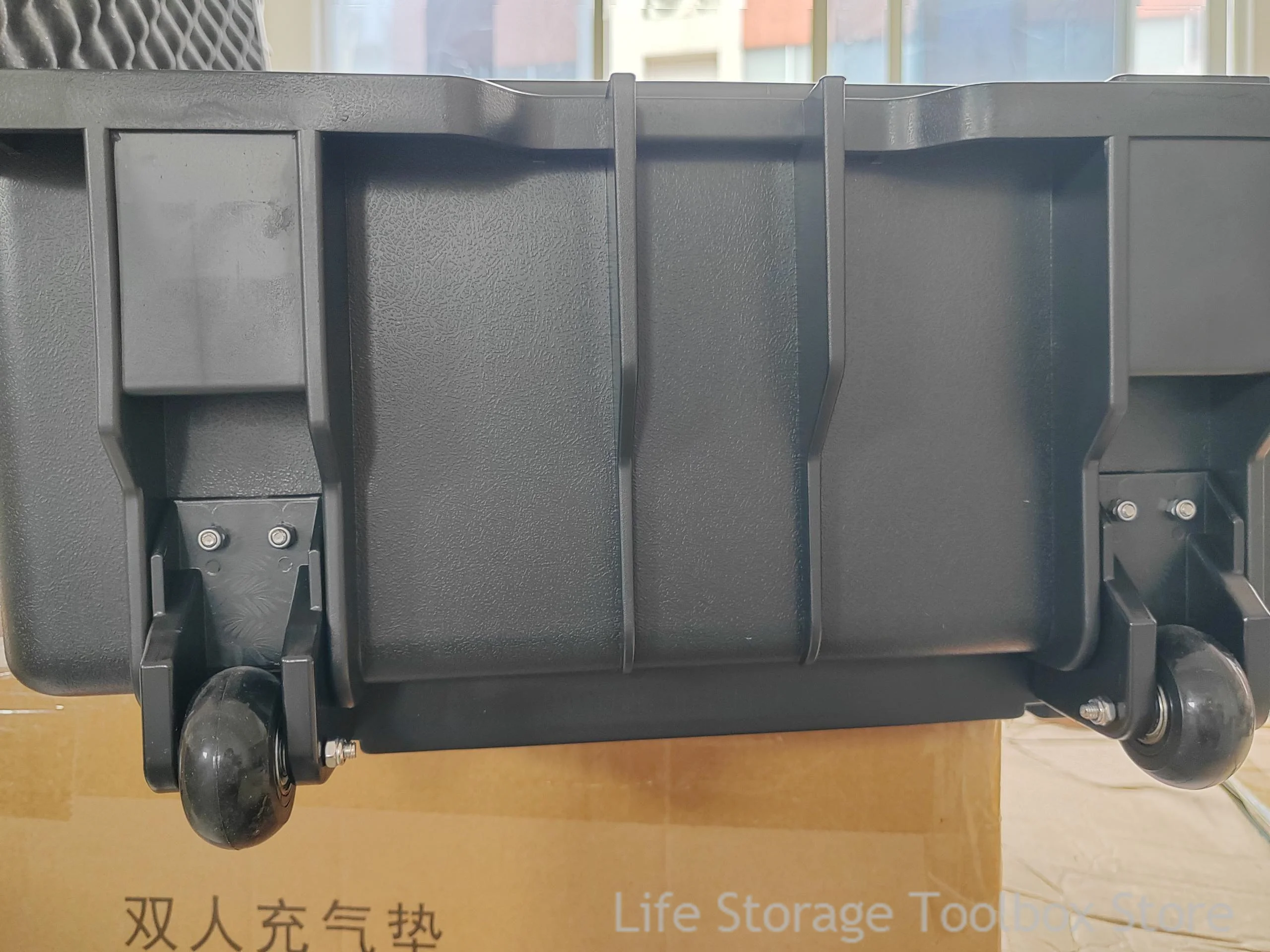Large Tool Box ABS Waterproof Hard Carry Case Tool Box Pelican Hard Case Safety Instrument Tool Box on Wheels Tool Box Trolley