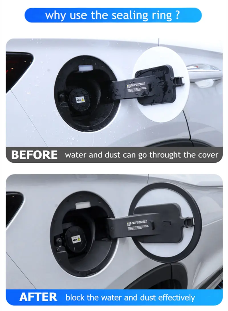 Charging Port Plug Fuel Tank Sealing Ring For BYD Song Plus Seal U Sealion 6 2026 2025 2024 2023 2022 Waterproof Accessories