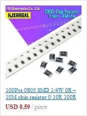 50W 100W Aluminum Power Metal Shell Case Wirewound Resistor 0.01R ~ 100K 1 6 8 10 20 200 500 1K 10K ohm resistance RX24 ibuw