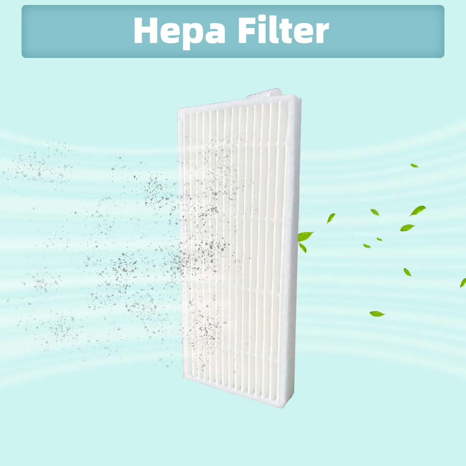 Fit For ( Conga 1290 / 1390 / 1490 / 1590 ) Hepa Filter Side Brush Robot Vacuums Spare Part Replacement Accessory