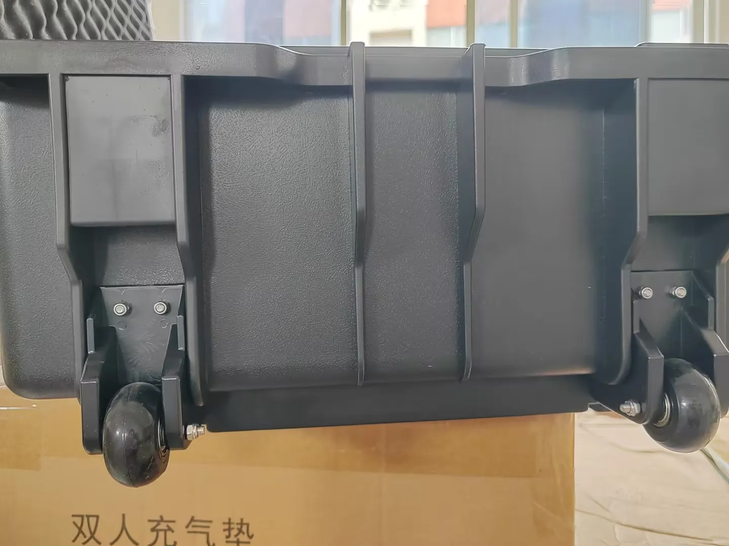 Large Tool Box with Wheels Hard Case Box Large Portable Tool Box Trolley Wheeled Safety Instrument Tool Storage Box Tool Case