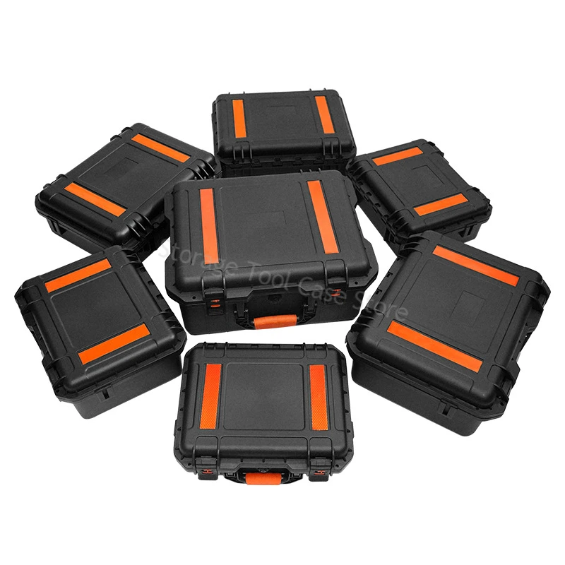 Large Tool Box with Wheels Hard Case Box Large Portable Tool Box Trolley Wheeled Safety Instrument Tool Storage Box Tool Case