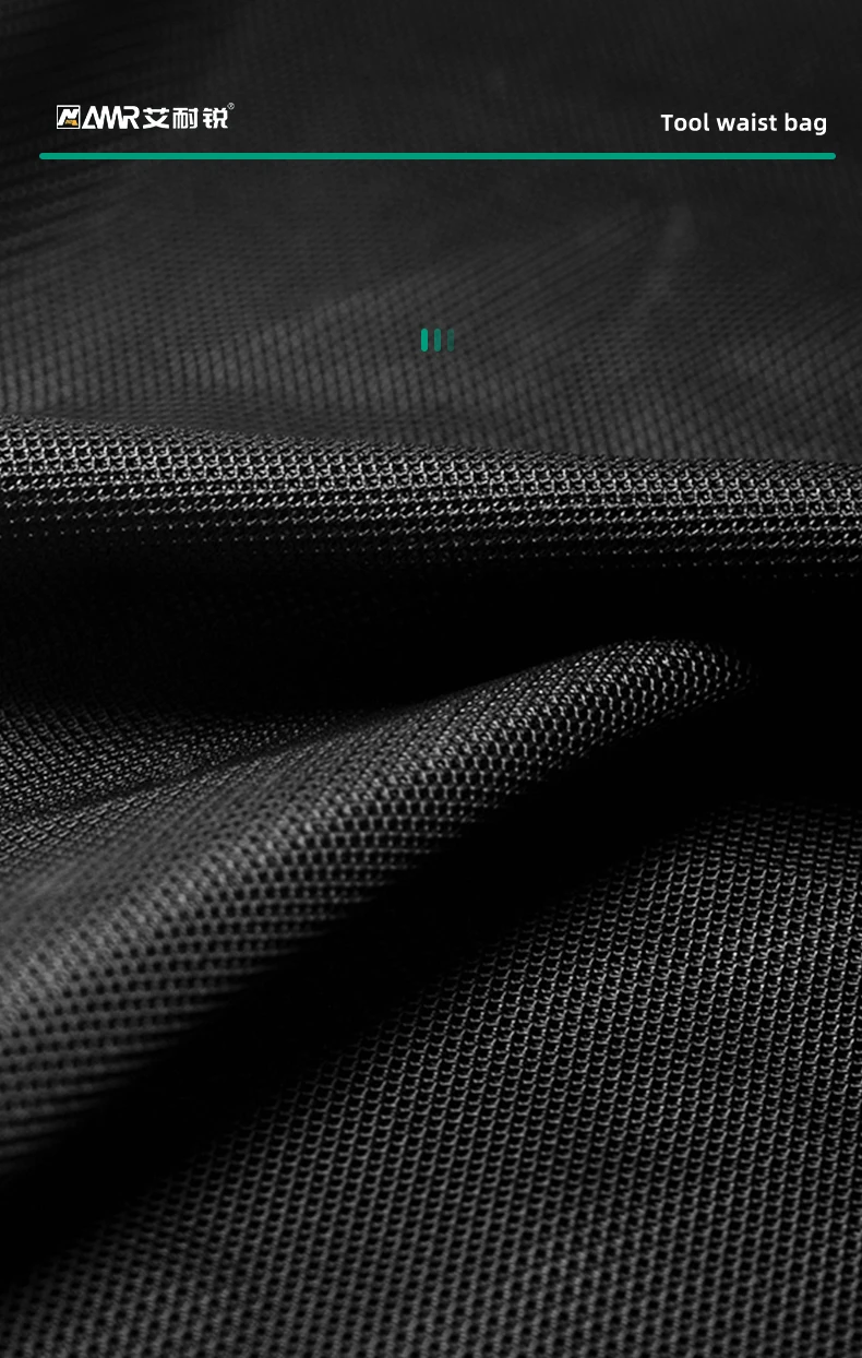 AMR Multi-function Storage Bag Oxford Cloth Waist Pack Hardware Repair Tool Pocket Wrench Pliers Electrician Household Belt