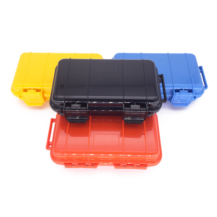 4 Color Outdoor Shockproof Waterproof Box Survival Airtight Case Holder Storage Match Tool Earphone Case Travel Sealed Container