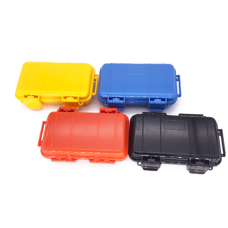 4 Color Outdoor Shockproof Waterproof Box Survival Airtight Case Holder Storage Match Tool Earphone Case Travel Sealed Container
