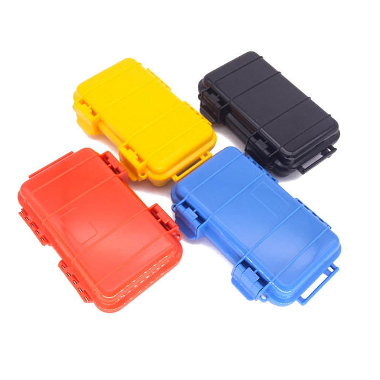 4 Color Outdoor Shockproof Waterproof Box Survival Airtight Case Holder Storage Match Tool Earphone Case Travel Sealed Container