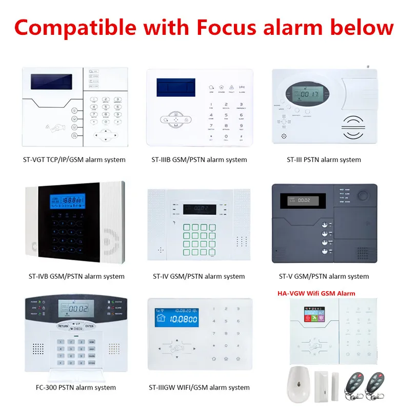 Meian 433Mhz Or 868Mhz Frequency MD-210R Door Window Detector Door Magnetic Sensor Alarm Works With Focus Alarm System