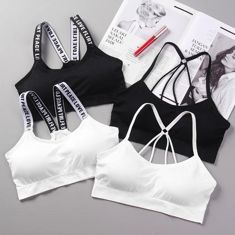 Sexy Bra Top Women Sports Bra High Impact For Gym Fitness Yoga Female Pad Sportswear Tank Top Sport Push Up Bralette топ женский