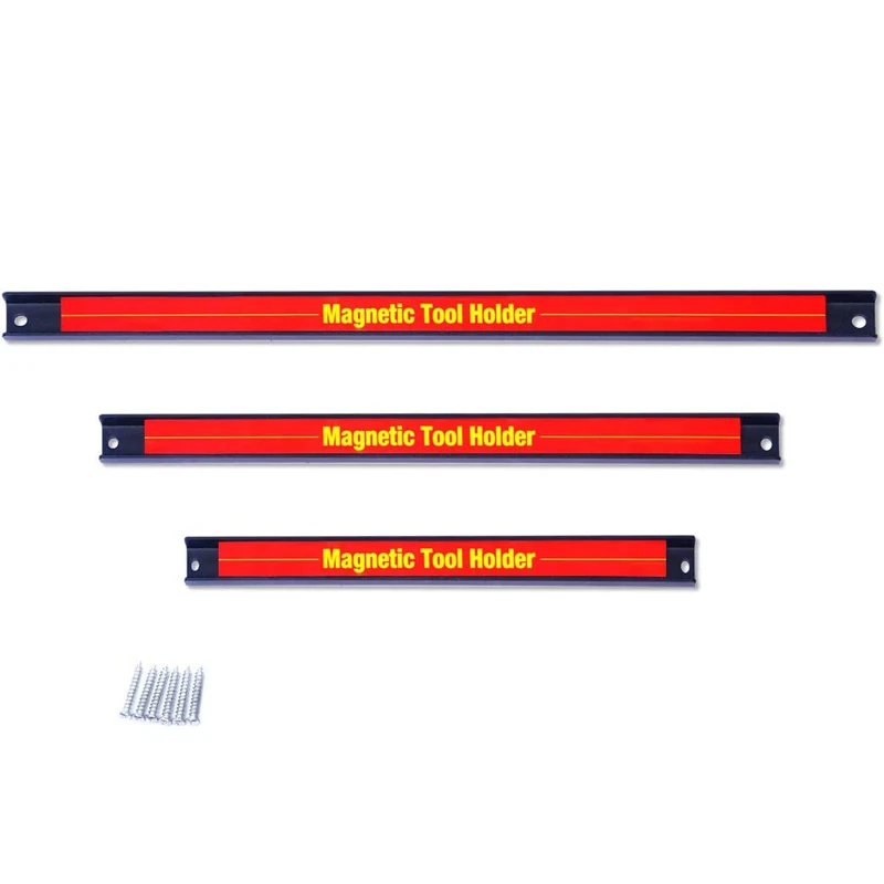 Heavy-duty Magnet Tool Bar Strip Rack,Magnetic Tool Holder,Wrench Organizer Wall Mounted Storage Tool Bar Strip Rack Space-Save