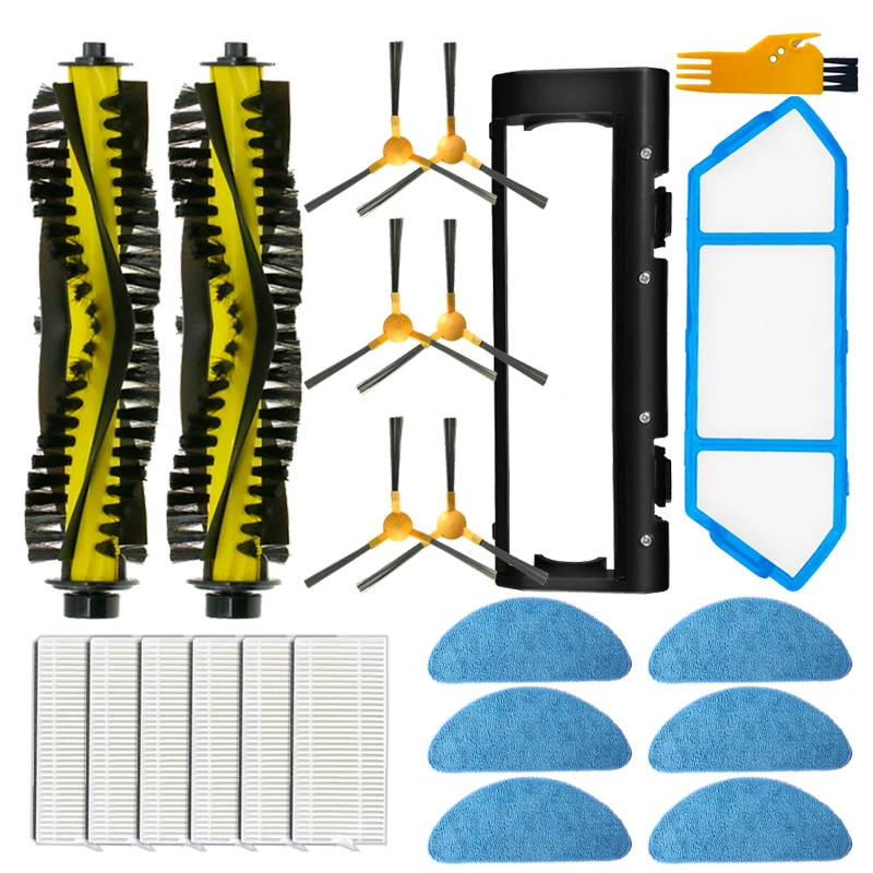 Main Brush Hepa Filter Mop For Neatsvor X500 X520 X600 Pro Tesvor X500 T8 S6 Ikhos Create NetBot S15 Vacuum Cleaner Parts Spare
