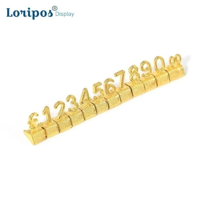 3D Metal Price Tag Price Display The Same Digital Price Cubes Jewelry Price Label Watch Iphone Tag Price In Euro Dollar