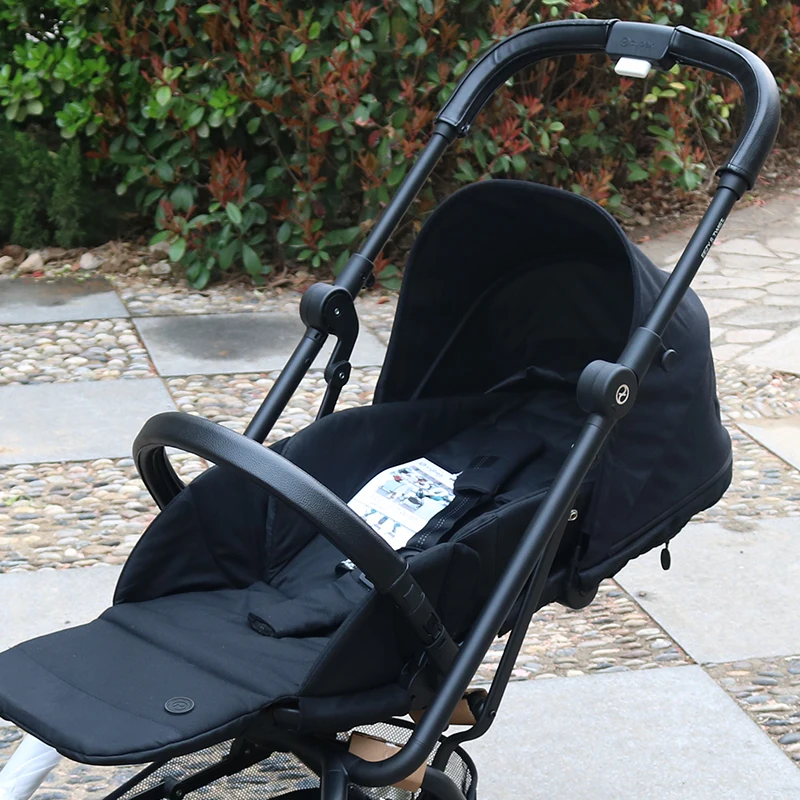 Leather Handle Cover Suitable For Cybex Eezy S Twist(+) 2 Stroller Pram Sleeve Case Armrest Cover Stroller Accessories