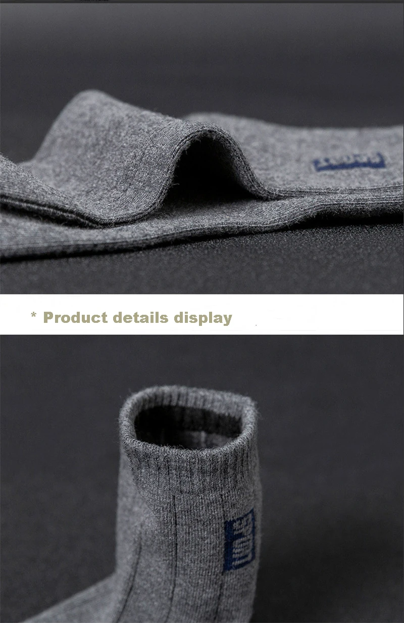 20Pcs=10Pairs High Quality Men Socks Cotton Breathable Sweat-Absorbent Middle Tuble Black Socks Deodorant Business Men Gift Sock