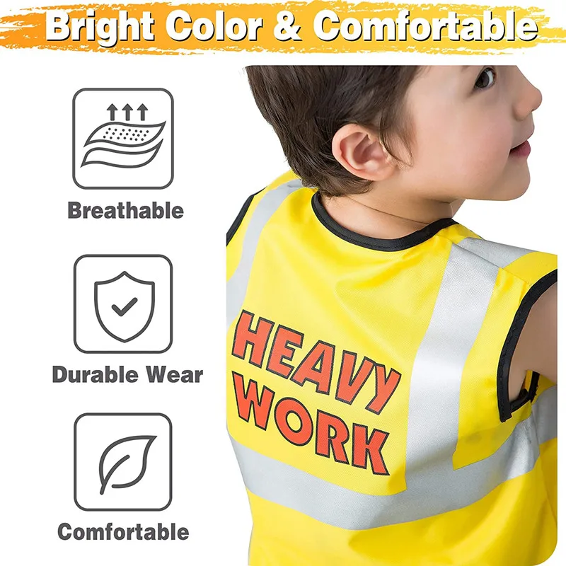 Construction Workers Clothing Toddlers Small Woodworking Dress Up Clothes Construction Toy Set To The Best Gift for Children