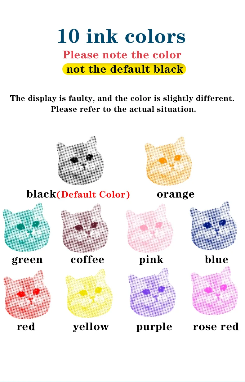 Custom-Made Pet Portrait Stamp DIY For Dog Figure Seal Personalized Cat Doggy Cuztomized Memento Chapter for Bookkeeping
