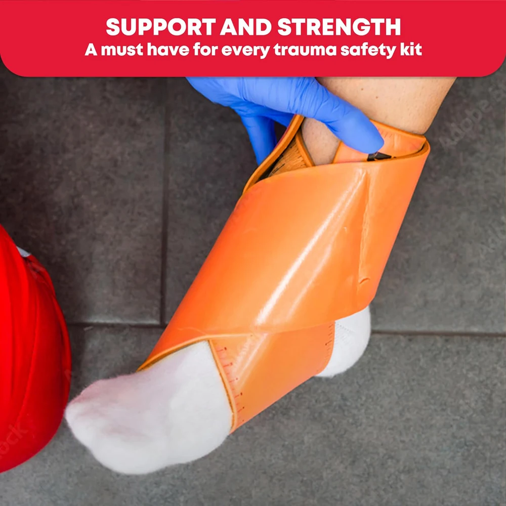 First Aid Universal Aluminum Splint Roll Medical Survival Polymer For Fixture Bone Emergency Medical Kit Outdoor Travel