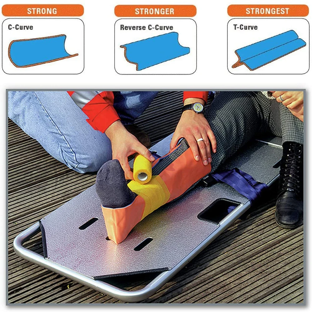 First Aid Universal Aluminum Splint Roll Medical Survival Polymer For Fixture Bone Emergency Medical Kit Outdoor Travel