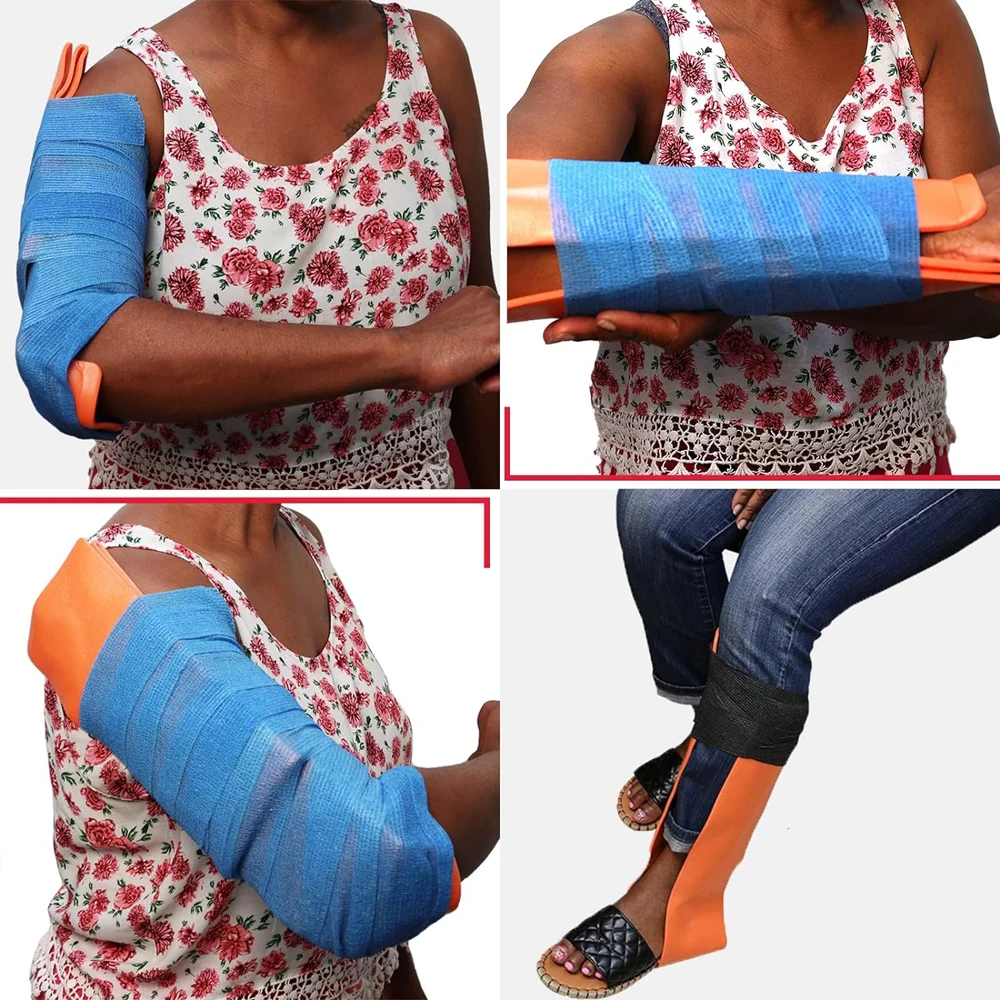 First Aid Universal Aluminum Splint Roll Medical Survival Polymer For Fixture Bone Emergency Medical Kit Outdoor Travel