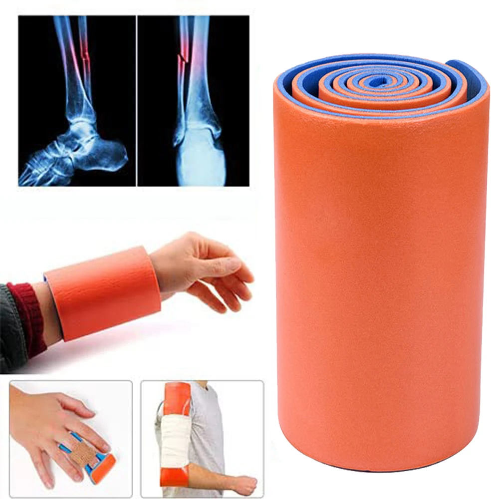 First Aid Universal Aluminum Splint Roll Medical Survival Polymer For Fixture Bone Emergency Medical Kit Outdoor Travel