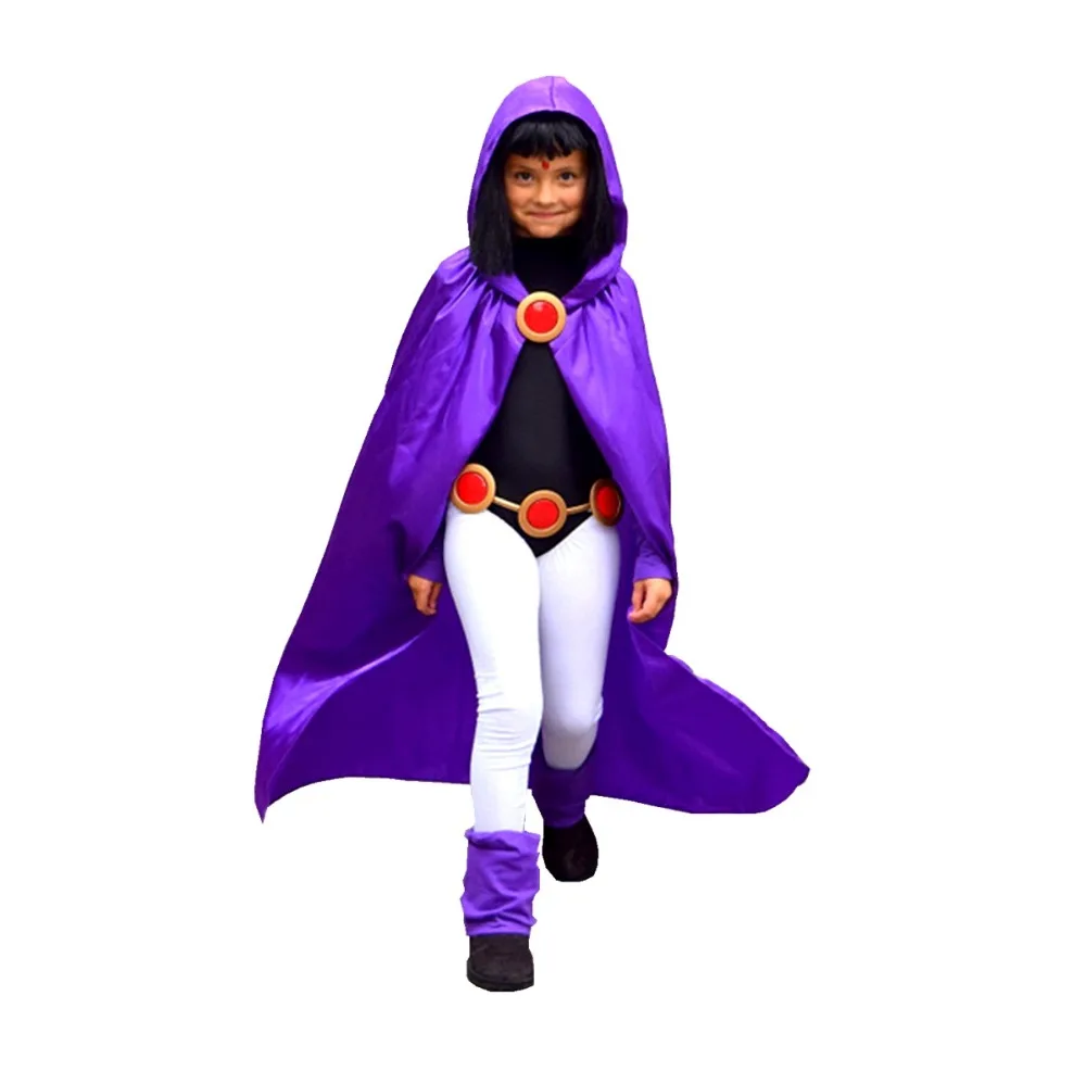 Deluxe Kids&Adult Girls Dress Titan Raven Costume for Cosplay & Halloween 4pcs/1set birthday party costume prince costume