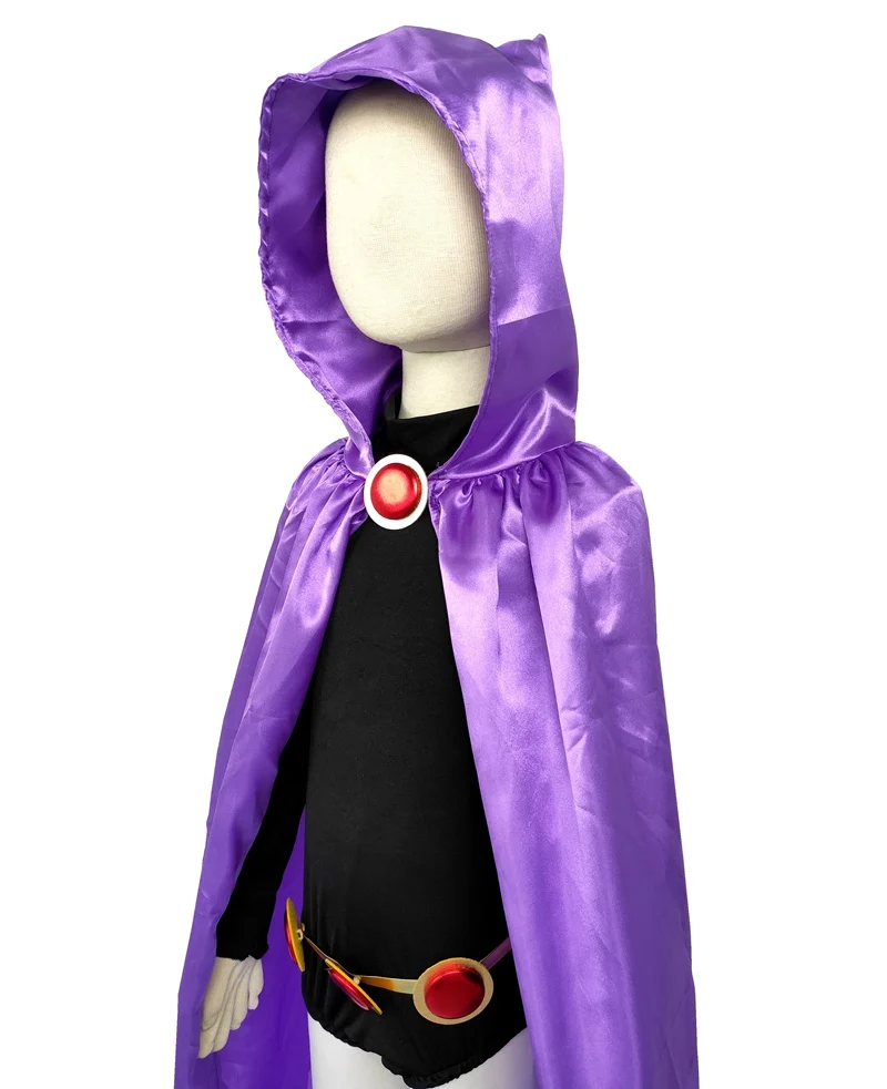 Deluxe Kids&Adult Girls Dress Titan Raven Costume for Cosplay & Halloween 4pcs/1set birthday party costume prince costume