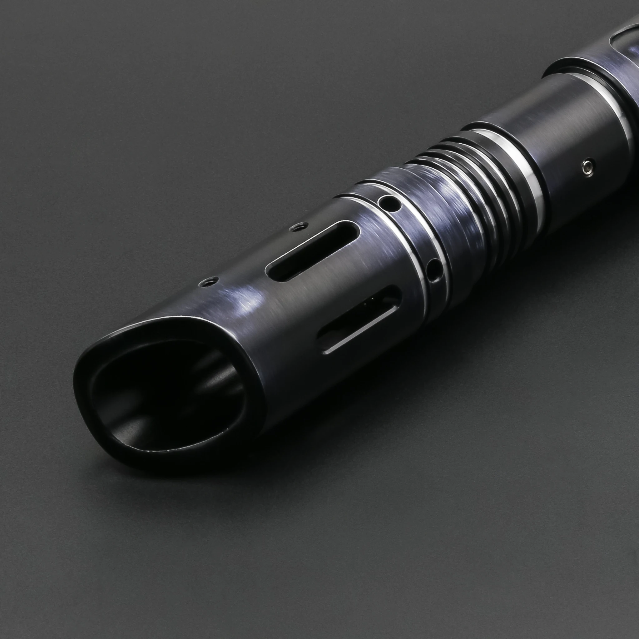 TXQSABER RGB VOID Smooth Pixel Lightsaber 12 Light Colors and 16 Sets Soundfonts Metal Hilt PC Blade Kid Xmas Toys Sword