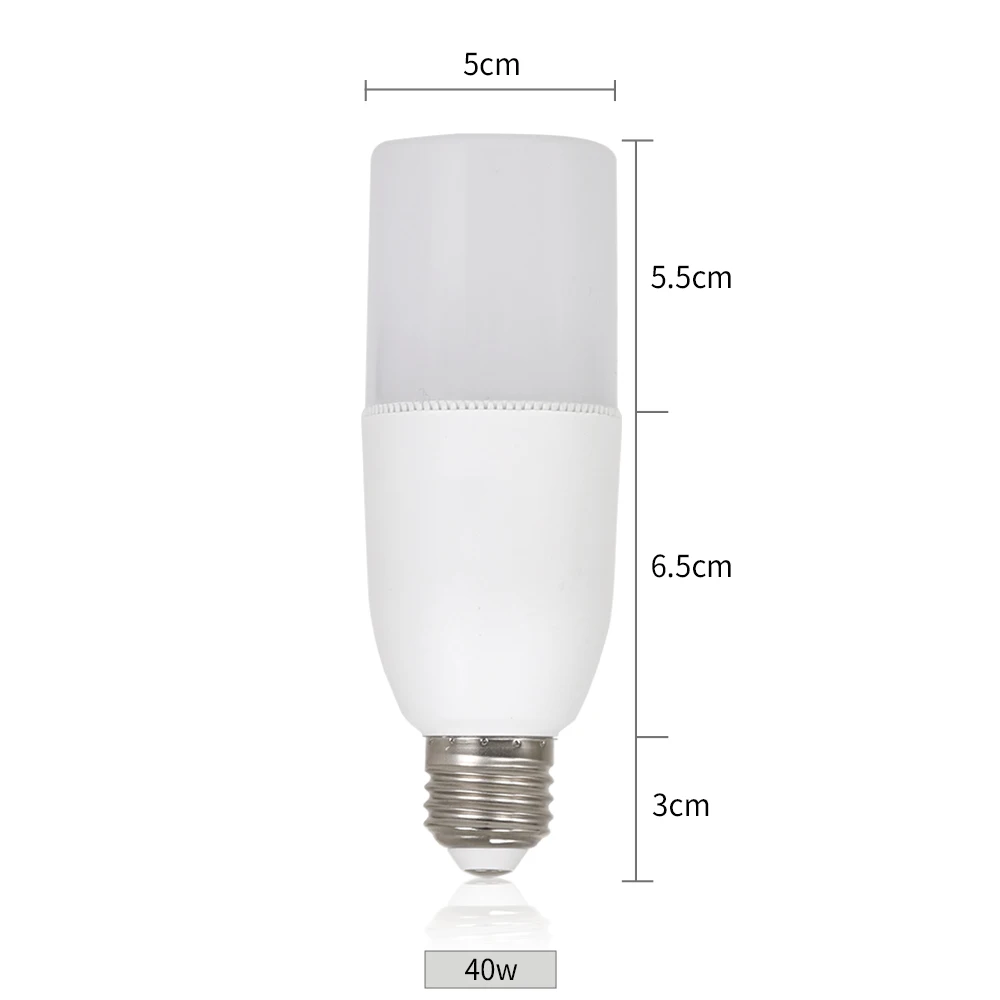 30/40W Led Column Photography Light Covered Aluminum 5600k Continuous Energy Saving For E27 Base Photographic Lighting Plastic