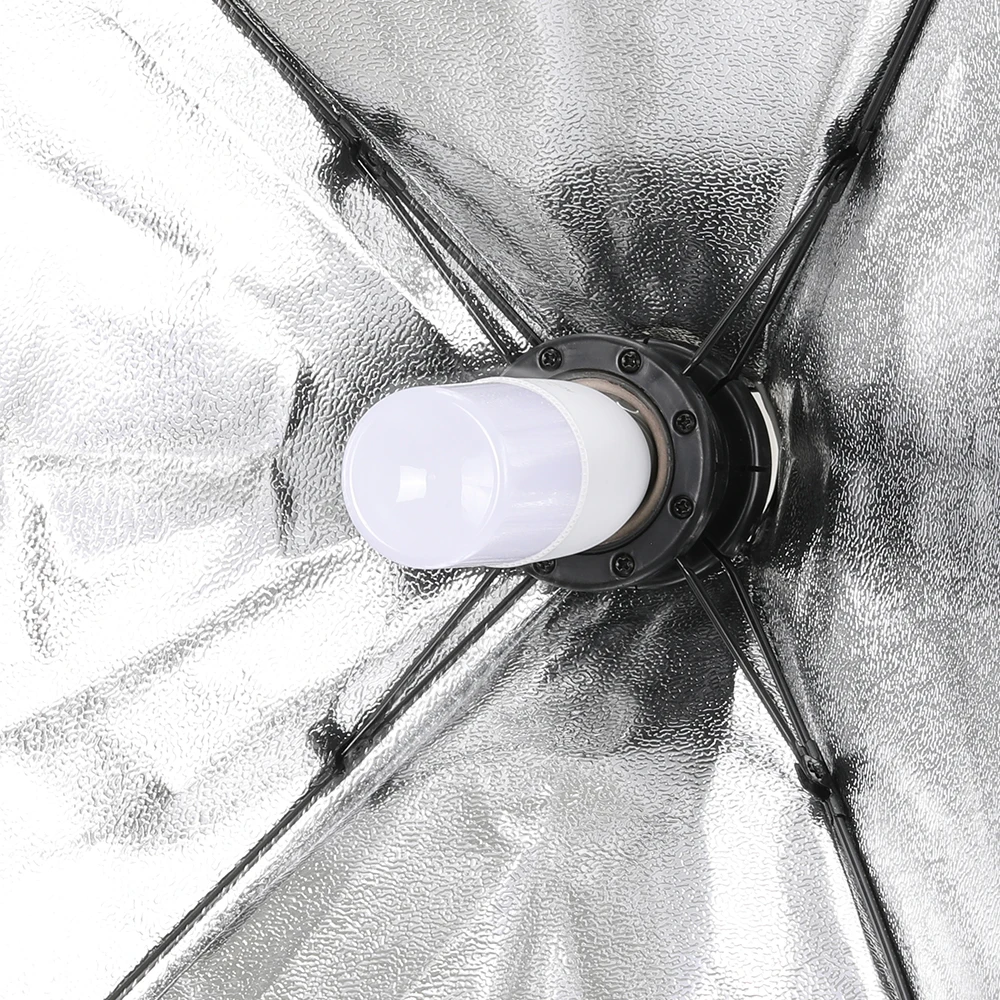30/40W Led Column Photography Light Covered Aluminum 5600k Continuous Energy Saving For E27 Base Photographic Lighting Plastic