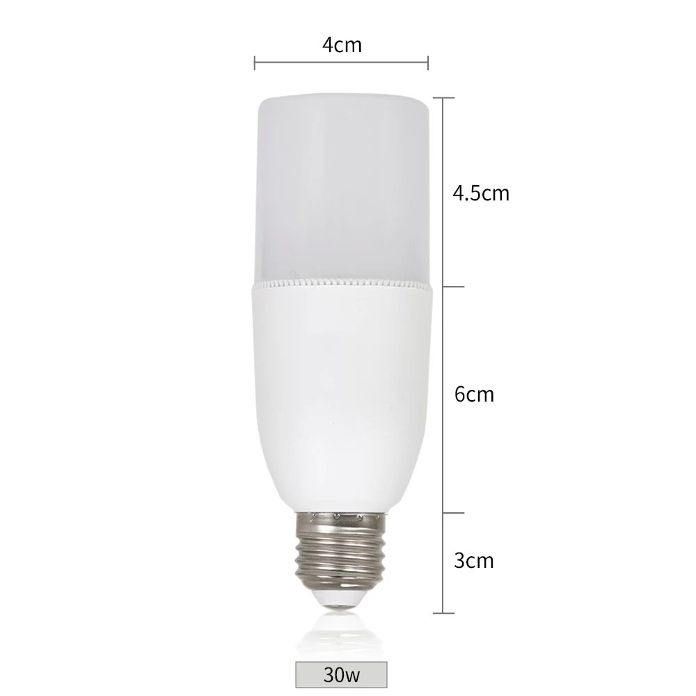 30/40W Led Column Photography Light Covered Aluminum 5600k Continuous Energy Saving For E27 Base Photographic Lighting Plastic