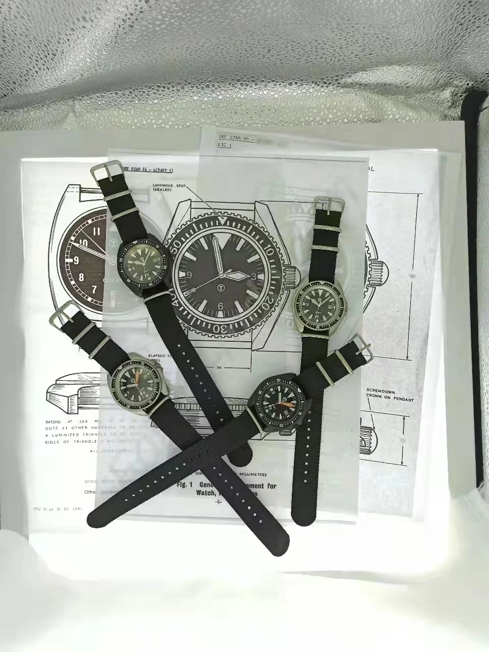 QIMEI Classic Design US Special Forces UDT Military Army Sport Men's Wrist Outdoor Japan Mov't 30ATM Diver Watch SM8016B Matte