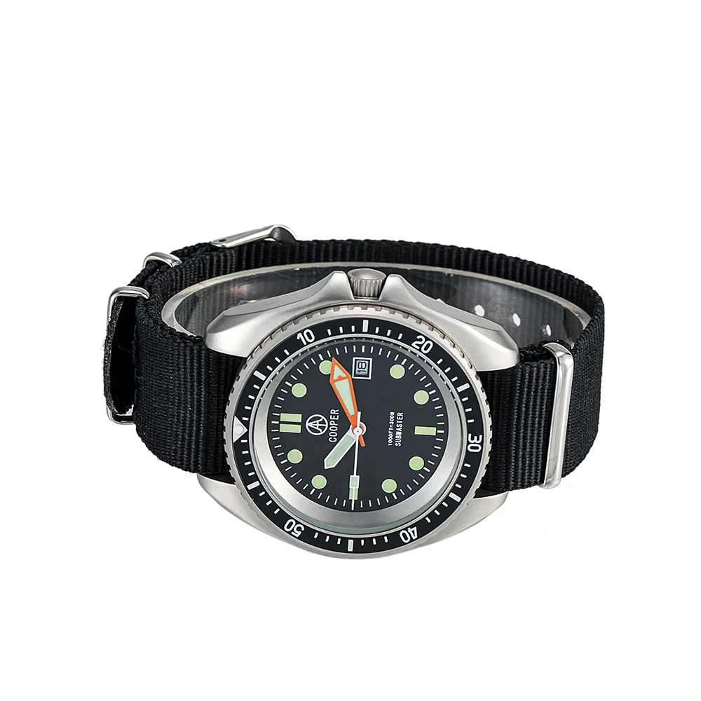 QIMEI Classic Design US Special Forces UDT Military Army Sport Men's Wrist Outdoor Japan Mov't 30ATM Diver Watch SM8016B Matte