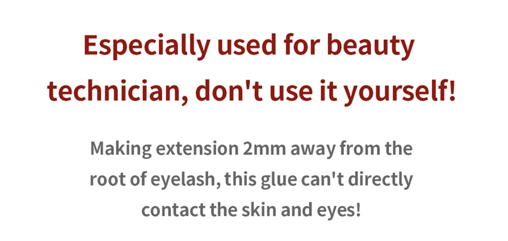 NATUHANA 5ml Eyelash Glue Professional 0.5S Fast Drying Lashes Adhesive Long Lasting Glue for Eyelases Extension