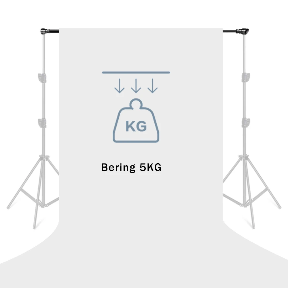 SH 2M/3M Retractable Crossbar Universal Interface Background Cloth Crossbar Suitable For Photo Studio Photography Accessories