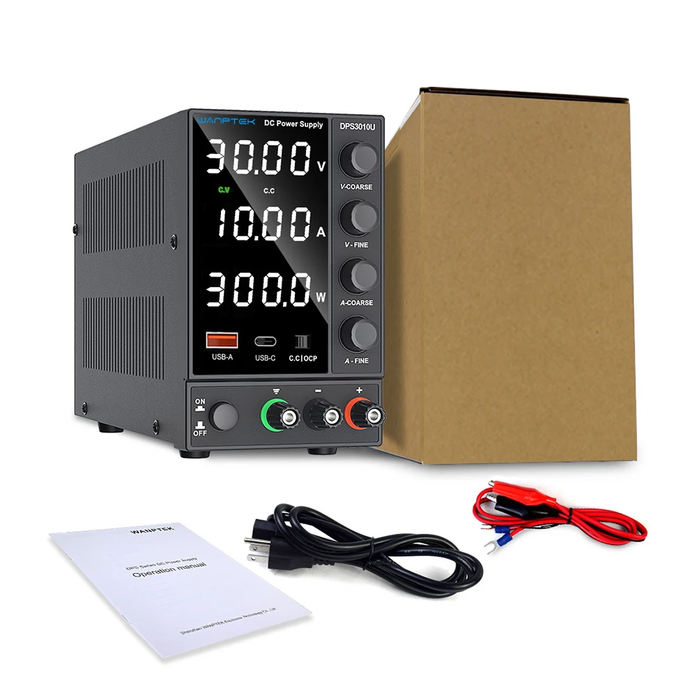 30V 10A DC Power Supply Adjustable Digit Display USB Laboratory Power Supplies Voltage Regulator 60V 5A 120V3A For Phone Repair