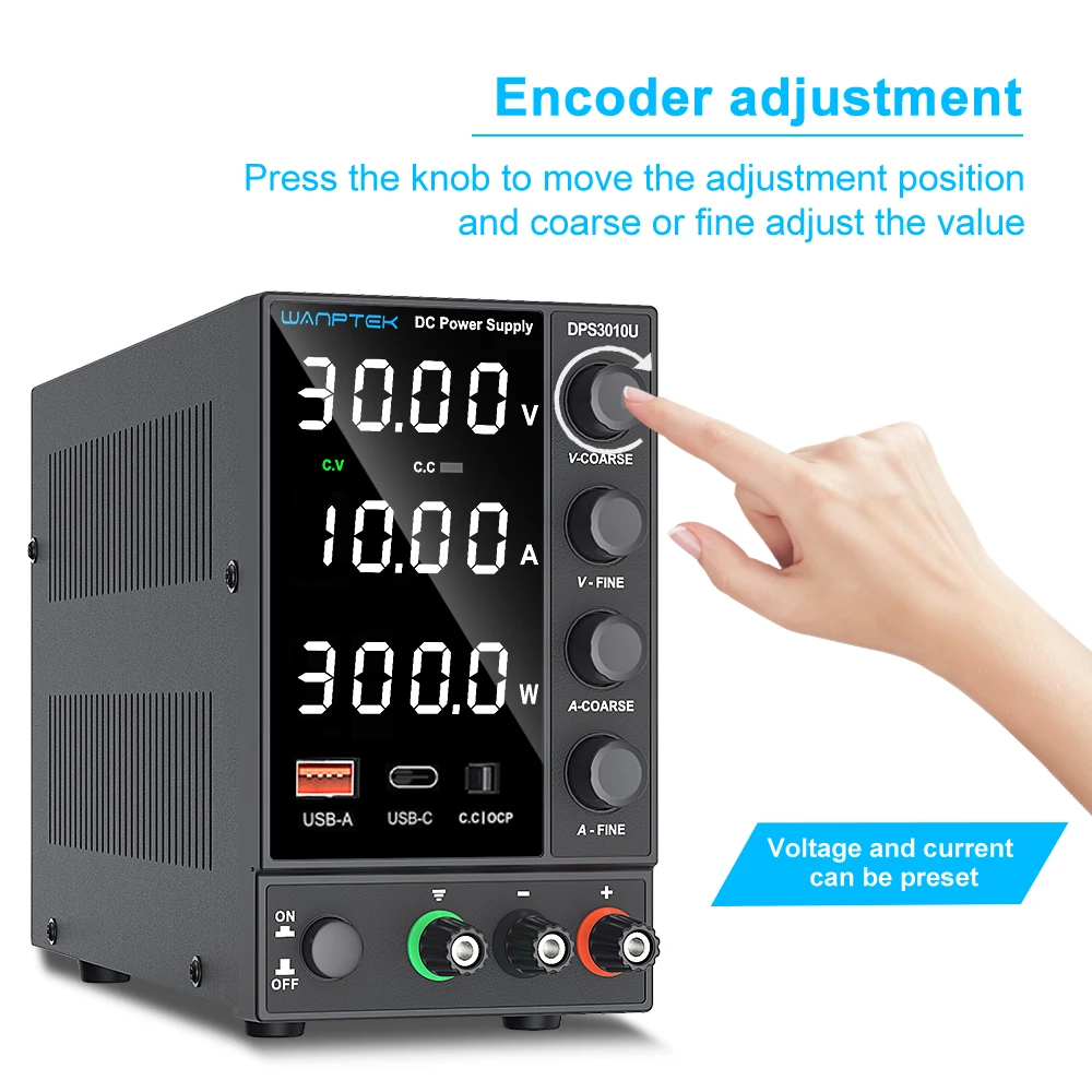 30V 10A DC Power Supply Adjustable Digit Display USB Laboratory Power Supplies Voltage Regulator 60V 5A 120V3A For Phone Repair