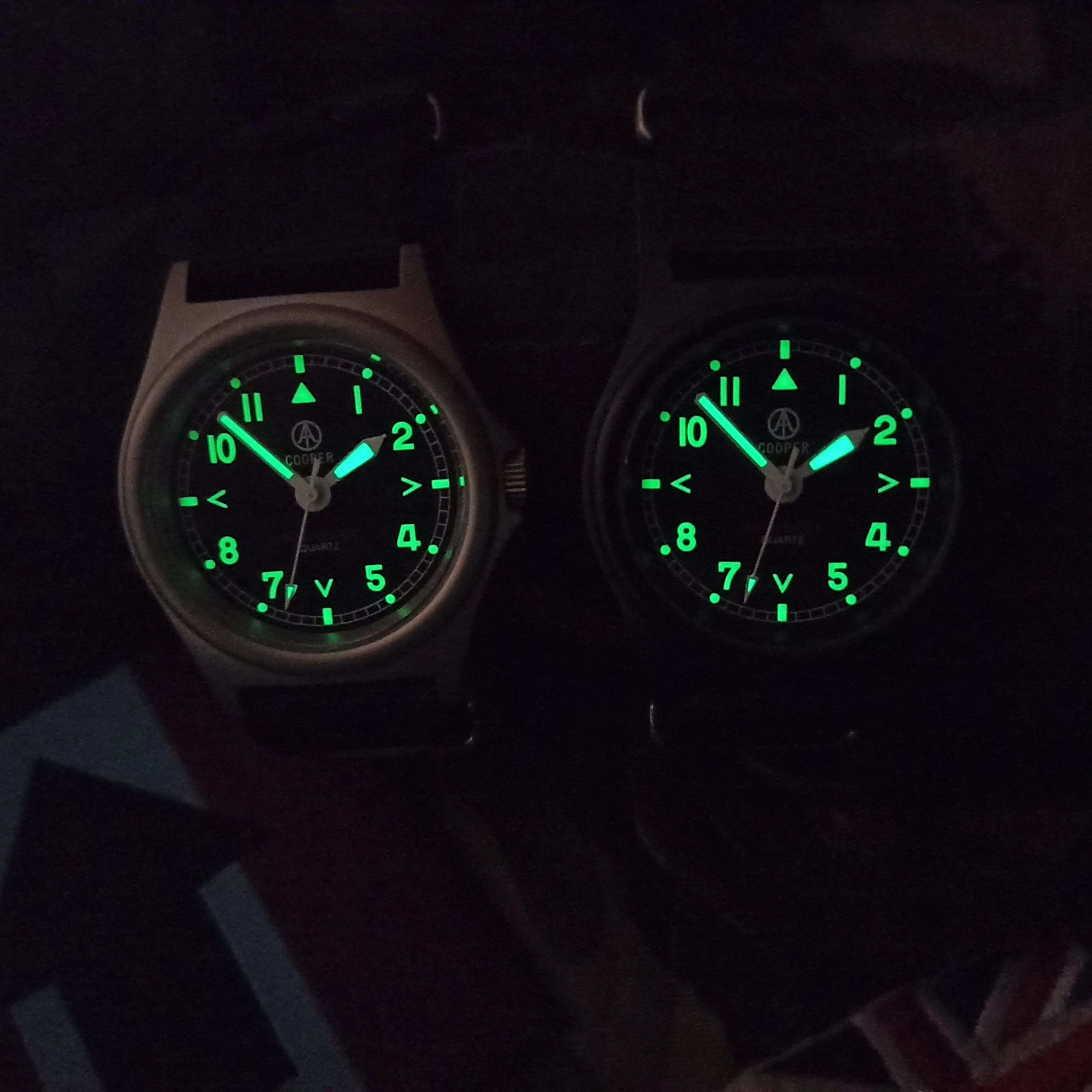 38mm Quartz Watch Miyota Movement MWC Matt Steel Swimming Waterproof Super Luminous 8018A