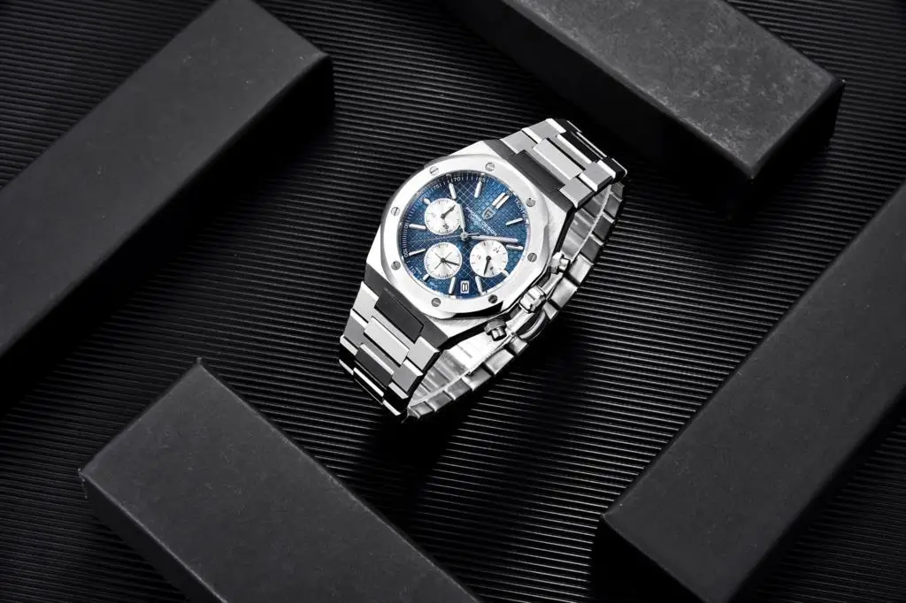 PAGANI DESIGN PD1707 Men's Quartz Watches 40MM Stainless Steel Sapphire Glass Top Brand Watch Gift for Men Reloj Hombre 2024 New