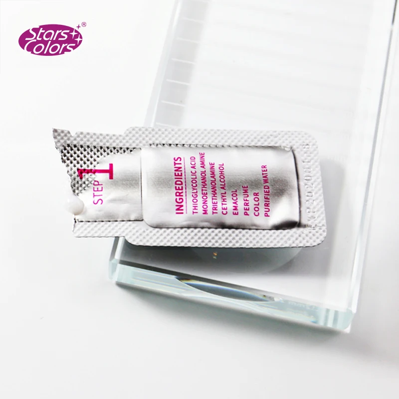 10 Pairs/Lot Eyelash Lifting Lotion 0.8g/Bag Sachet 5-8 Minutes Fast Eyelash Perm Eye Lash Lift Kit Customize Logo