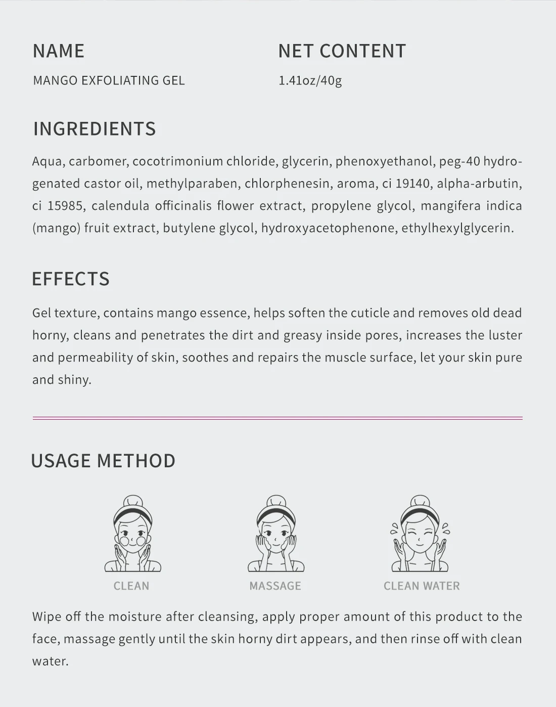 Face Exfoliating Cream Skin Care Whitening Moisturizer Repair Facial Scrub Cleaner Acne Blackhead Treatment Remove Face Cream