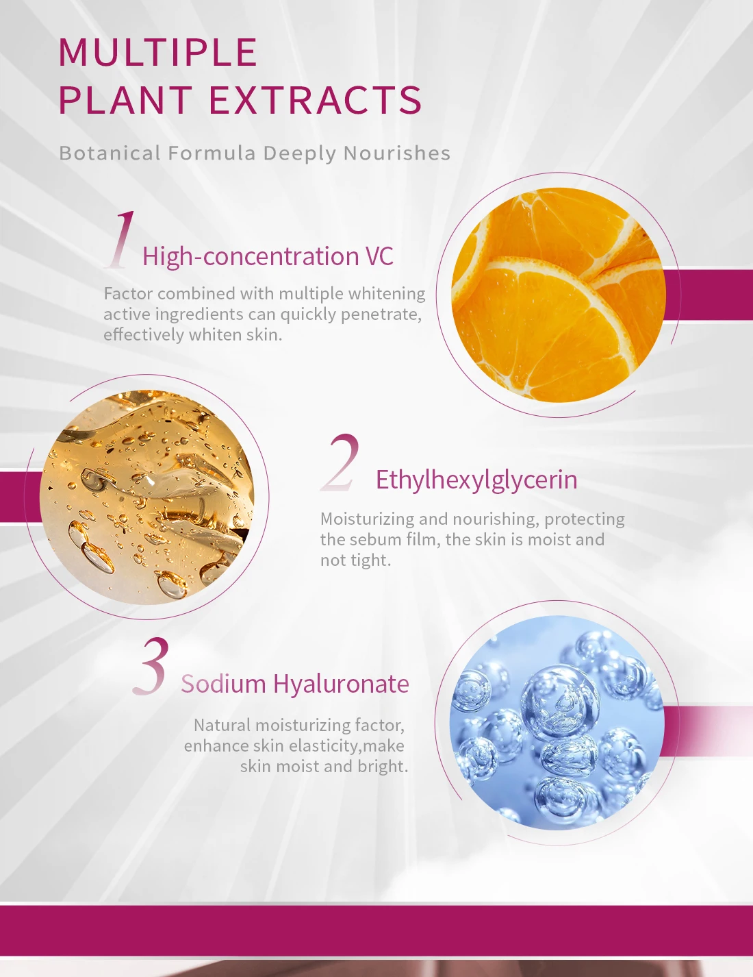 RtopR Vitamin C Whitening Essence Brightens Skin Removes Freckles Repairs Face Skin Wrinkles Lifts Firms Anti-Aging Face Care