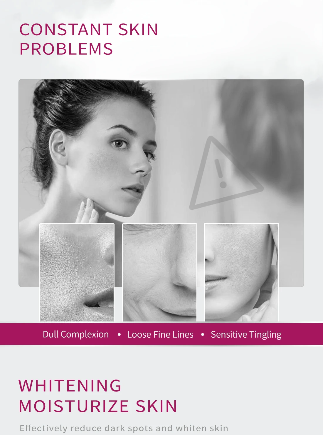 RtopR Vitamin C Whitening Essence Brightens Skin Removes Freckles Repairs Face Skin Wrinkles Lifts Firms Anti-Aging Face Care