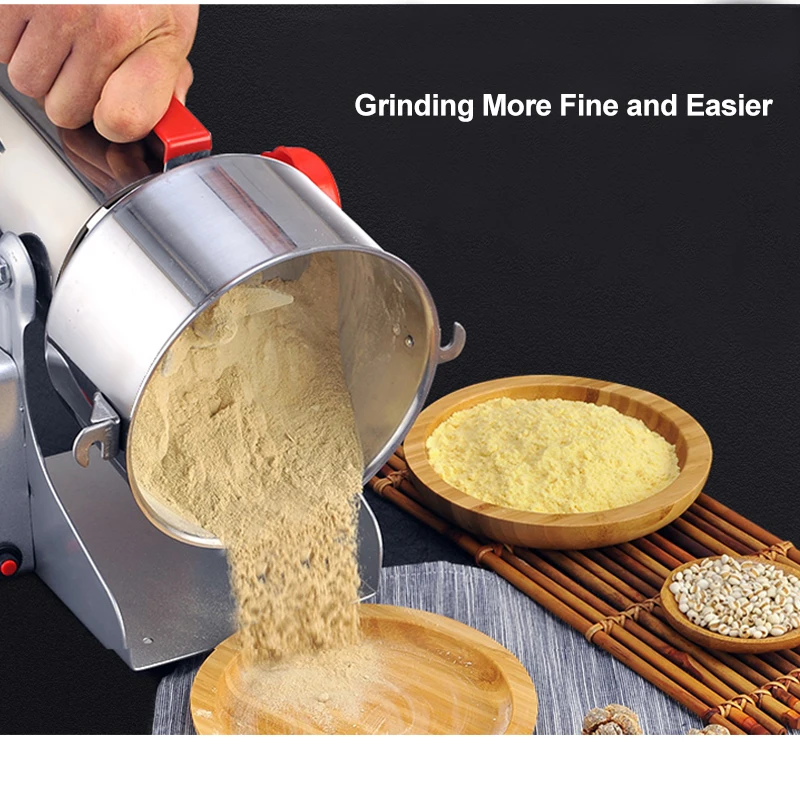 BioloMix 800g 700g Grains Spices Herbals Cereals Coffee Dry Food Grinder Mill Grinding Machine Gristmill Flour Powder Crusher