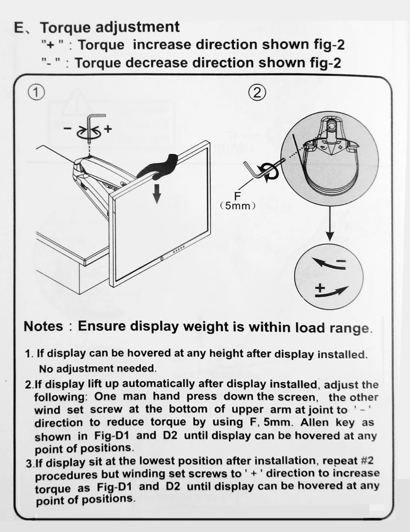 NB NEW H100 22-35' Monitor Holder Arm Gas Spring Full Motion LCD TV Mount 2-12kg Dual Arm Clamp Bracket
