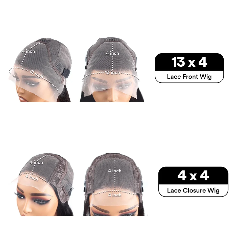 Brazilian Straight 13x4 HD Lace Front Wig Short Bob Human Hair Wigs Remy Hair for Black Women 4x4 Lace Closure Bob Wigs Cheap
